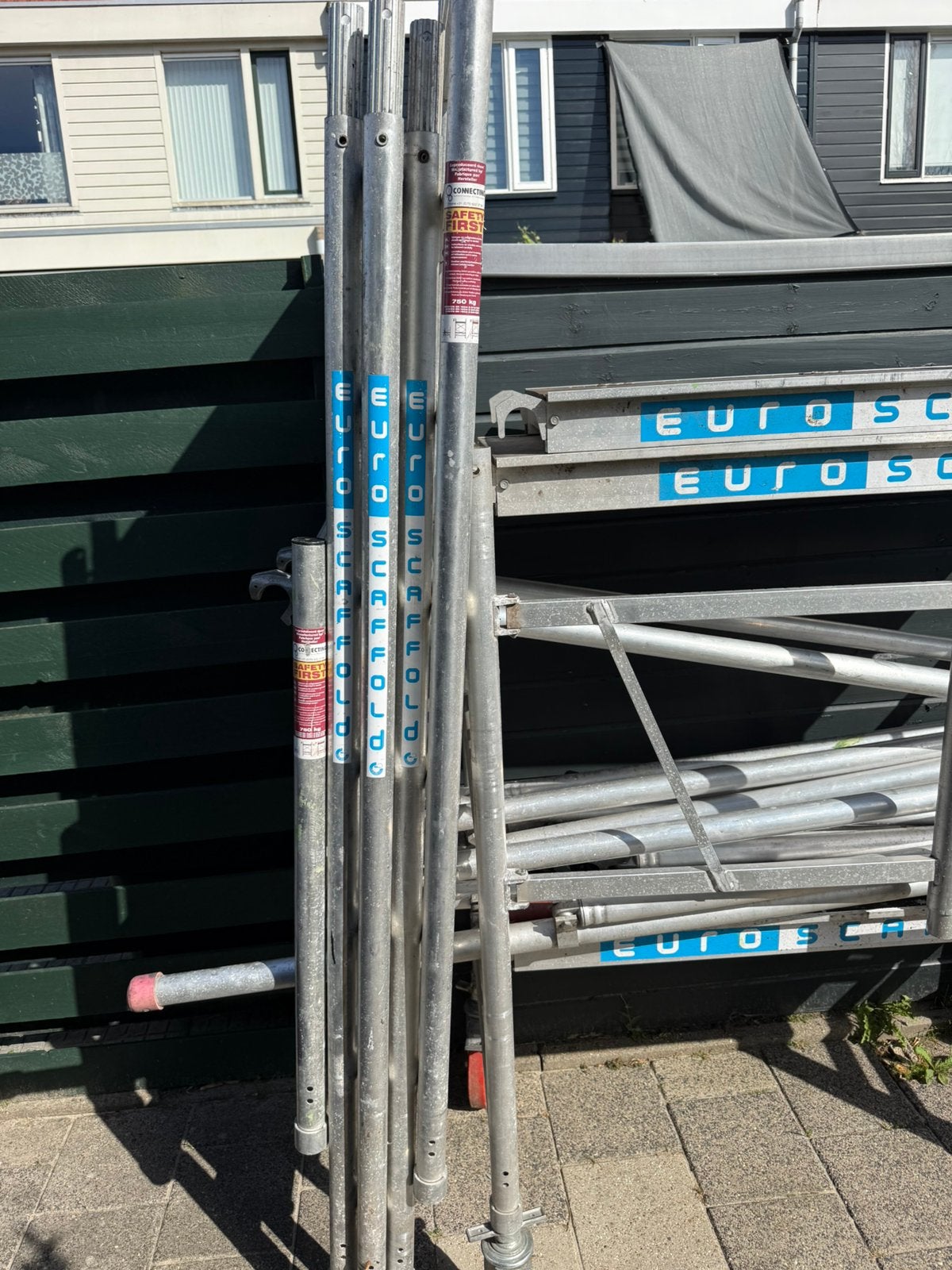 steiger 1,6*0.7*7,2, Ophalen of Verzenden, Zo goed als nieuw, Rolsteiger of Kamersteiger, Minder dan 2 meter