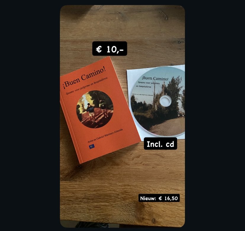 Buen Camino, Boeken, Ophalen of Verzenden, Nieuw, Anita en Gabriel Martinez