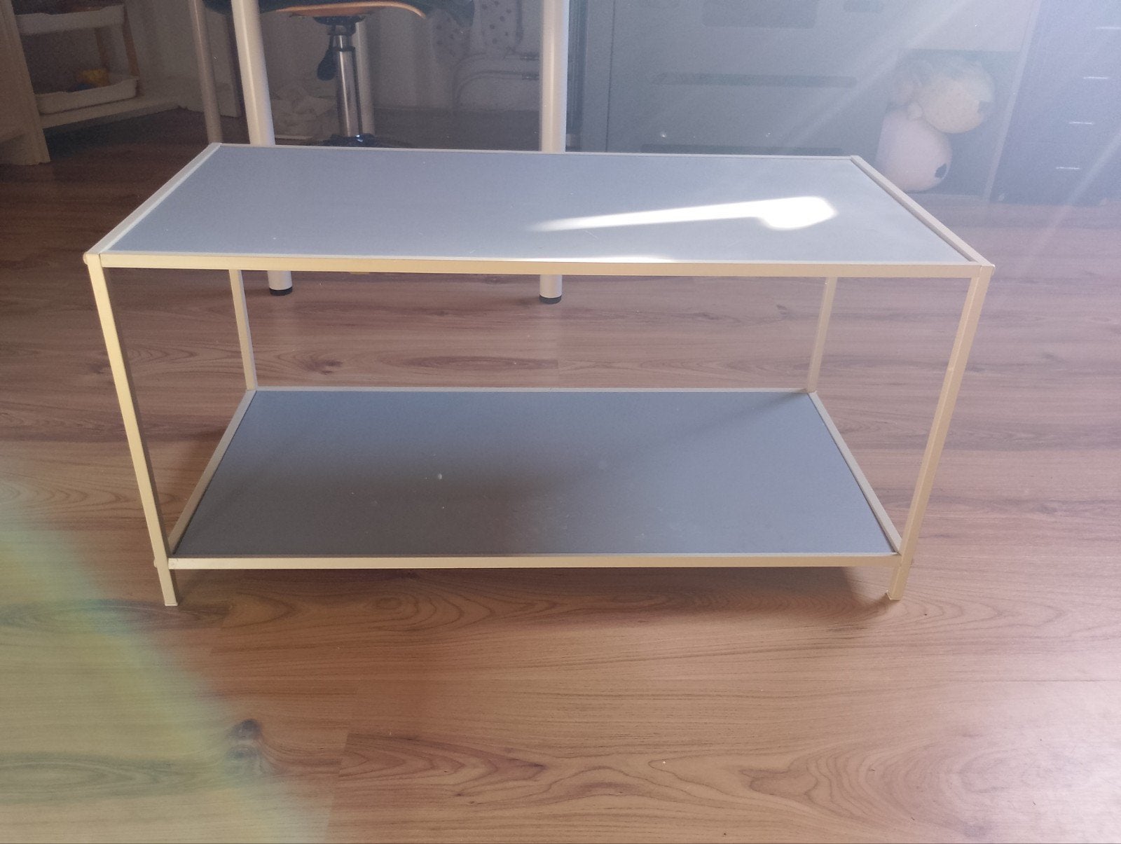 Gratis salontafel of televisie tafel, Ophalen, Gebruikt, 100 tot 150 cm, 50 tot 100 cm