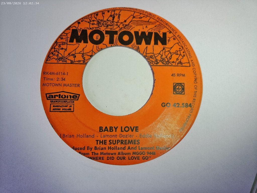 The Supremes - Baby Love /Ask any Girl, Gebruikt, Originele persing, 7 inch, Ophalen of Verzenden
