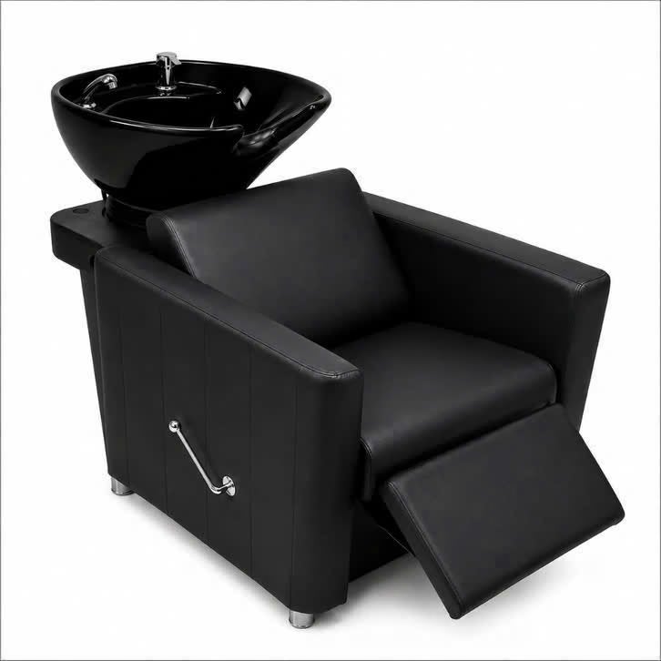 Wasunit Serena Black Basin Professionele met Zwarte Wasbak, Zwart, Overige materialen, Nieuw, Ophalen of Verzenden