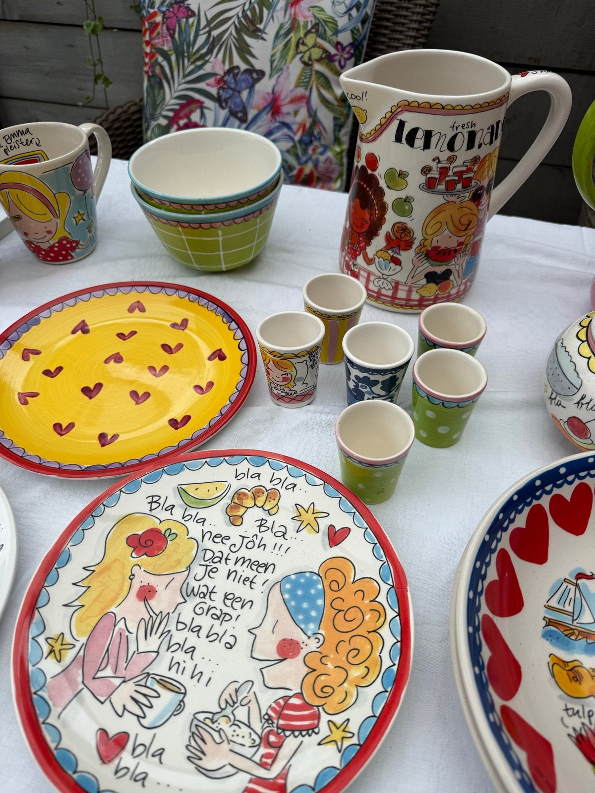 Blond Amsterdam Servies - Diverse Items voor Kleine Prijzen, Huis en Inrichting, Keuken | Servies, Gebruikt, Keramiek, Ophalen of Verzenden