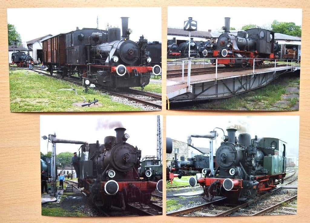 Foto's smalspoor locomotieven Duitsland, Verzenden, Nieuw, Trein, Kaart of Prent