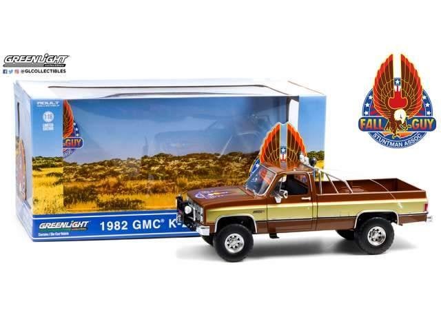 €105 1:18 GMC Fall Guy nieuw in doos, Hobby en Vrije tijd, Ophalen of Verzenden, Nieuw, Auto, Overige merken