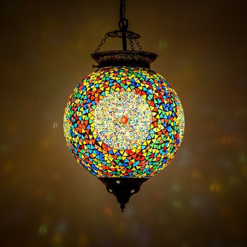 Diverse Oosters Arabisch Marrakech hanglamp lamp glasmozaiek, Ophalen of Verzenden, Nieuw, Glas, Oosters Arabisch 1001nacht Boho Ibiza Marrakech Marokkaans Turks