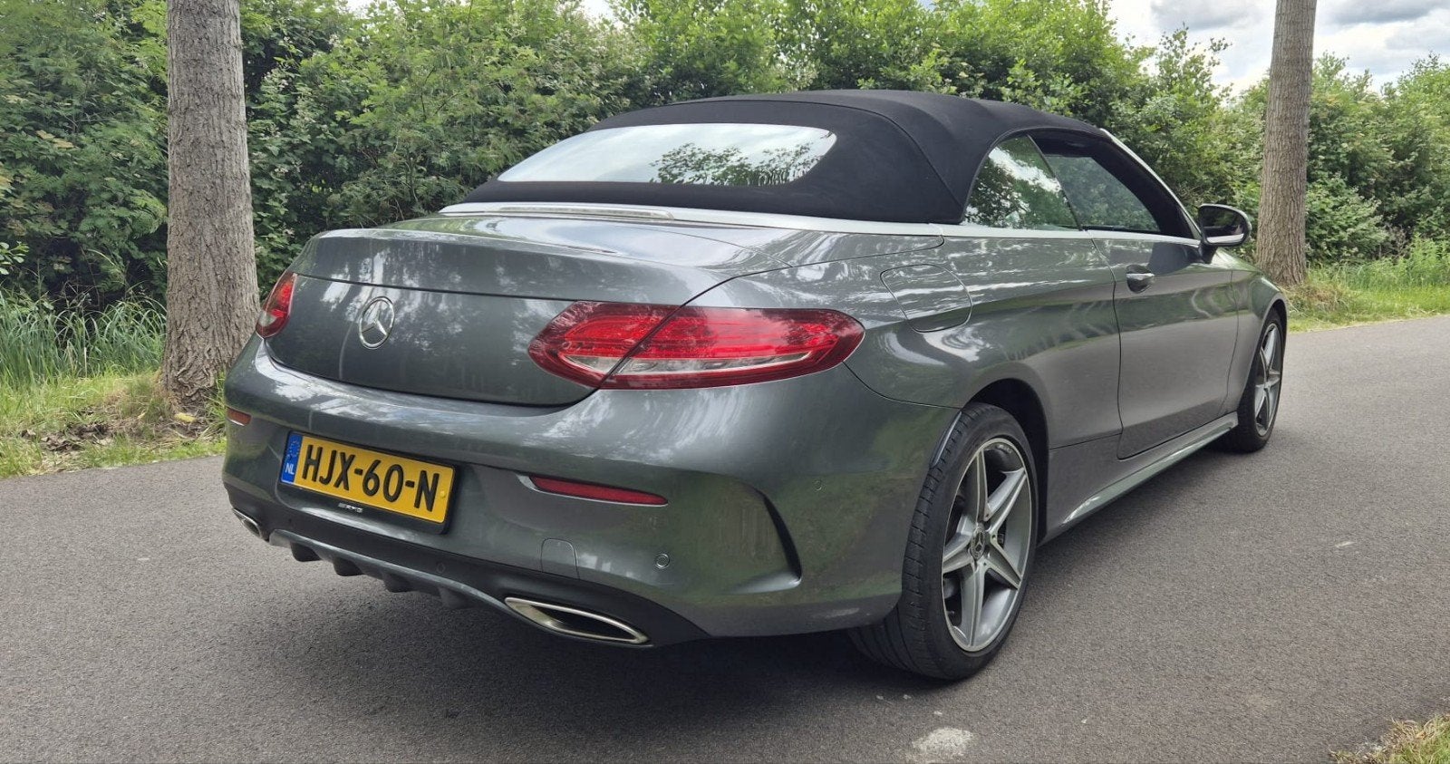 Mercedes-Benz C-Klasse C180 156pk 9G-TRONIC 2018 Grijs, 1800 kg, Cabriolet, 4 stoelen, 1595 cc