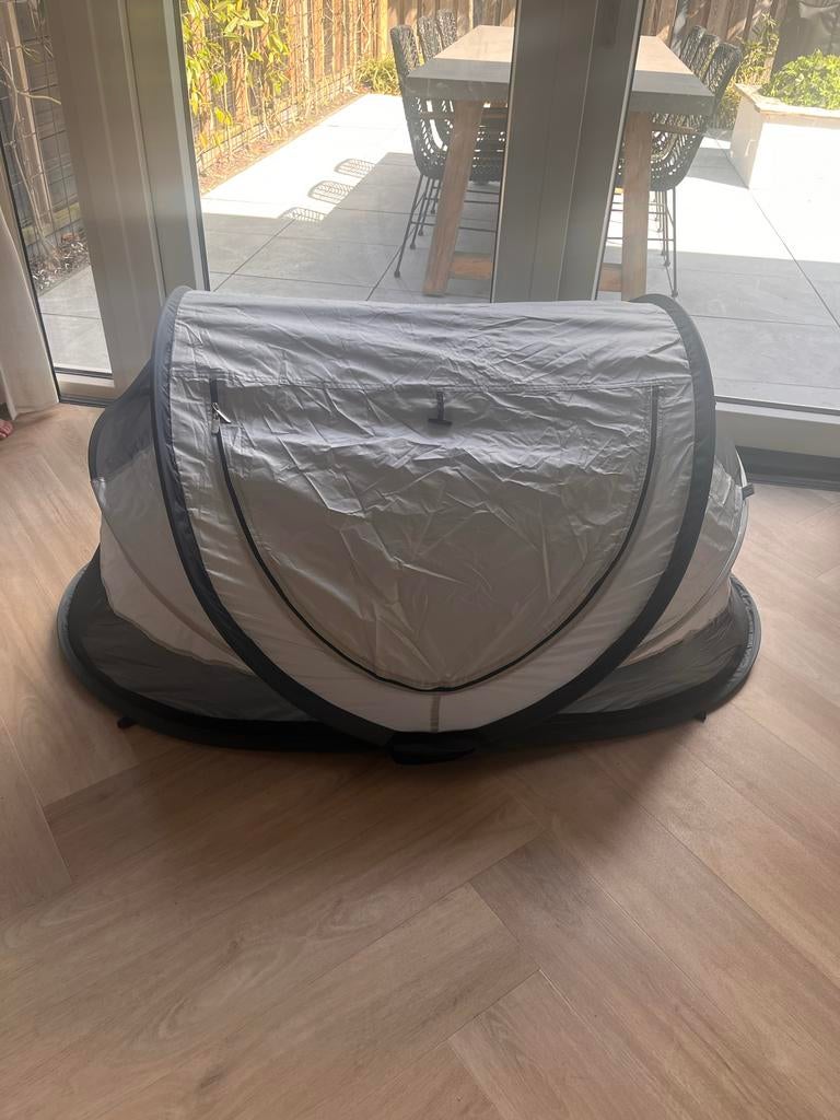 Deryan Peuter Luxe Reisbedje - Lichtgewicht en Compact, Ophalen of Verzenden, Zo goed als nieuw, Reisbedje