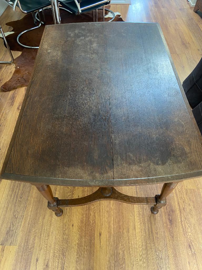 Eettafel antiek, Ophalen