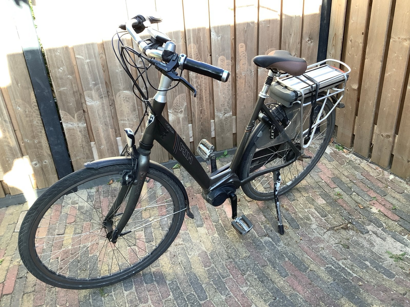 RIH Omega elektrische fiets - Frame 54cm, 14355 km, Fietsen en Brommers, Elektrische fietsen, Gebruikt, 51 tot 55 cm, 30 tot 50 km per accu