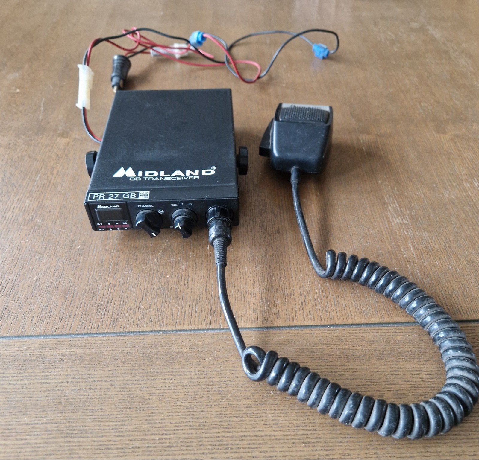 Tekoop midland 27 mc, Ophalen, Zo goed als nieuw, Zender en Ontvanger