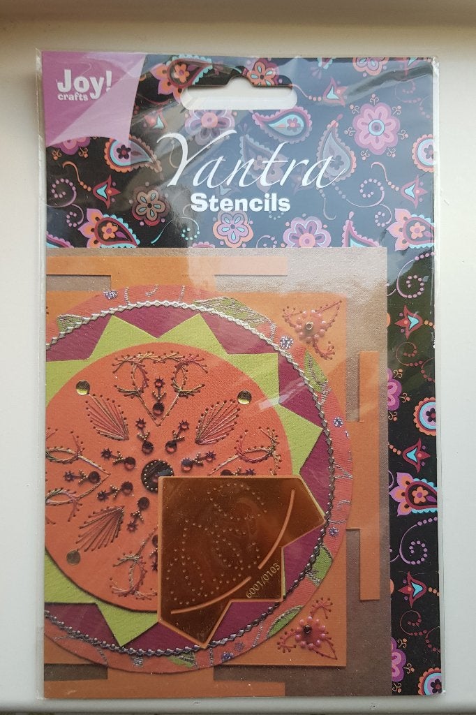 Joy Crafts Yantra Stencil / Borduurmal, Verzenden, Nieuw, Kerst, Pons of Mal