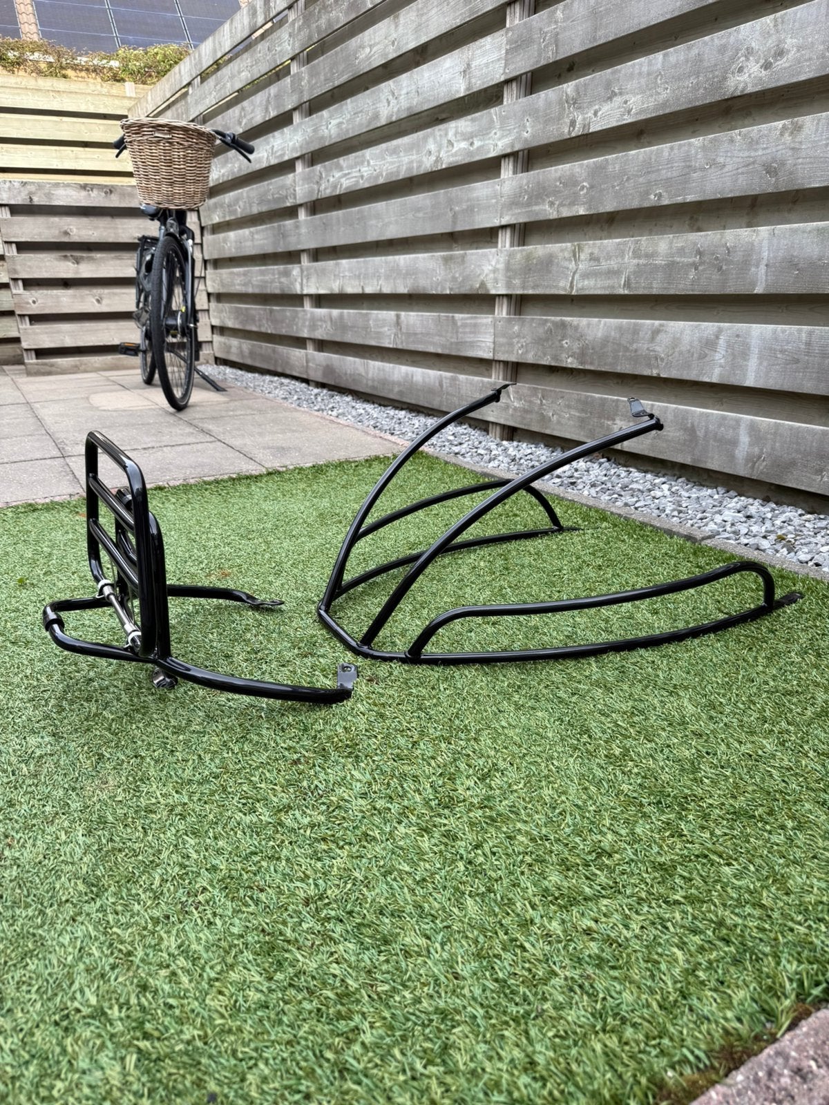 Valbeugel achter/zijscherm met opklapbare bagagedrager, Ophalen, Gebruikt, Overige typen