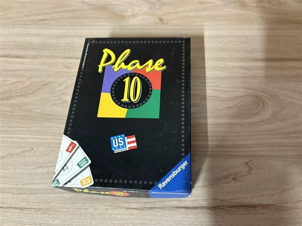 phase 10 - s4179, Hobby en Vrije tijd, Gezelschapsspellen | Bordspellen, Verzenden, Zo goed als nieuw