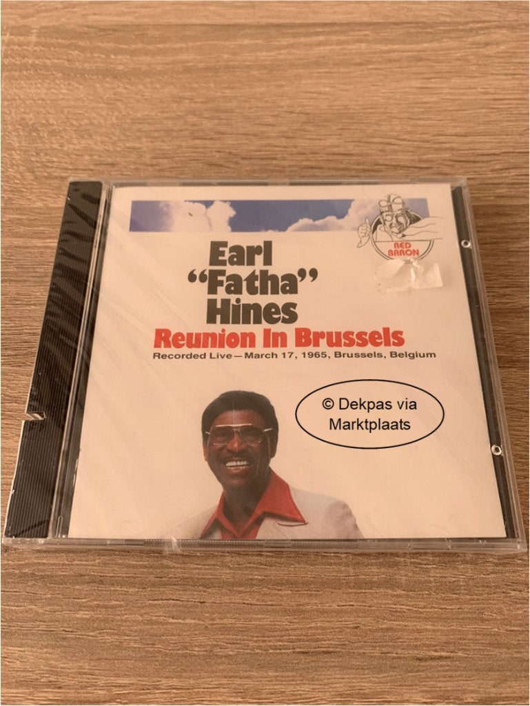 Cd Earl "Fatha" Hines - Reunion in Brussels - NIEUW in Seal, Ophalen of Verzenden, Nieuw in verpakking, Jazz