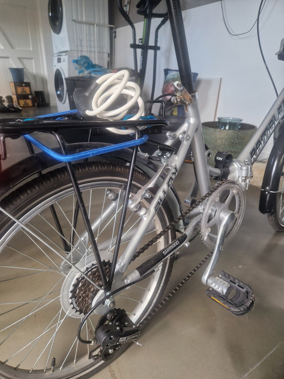 Rambler vouwfiets - Ideaal voor woon-werkverkeer, Fietsen en Brommers, 20 inch of meer, Velgrem, Versnellingen, Zo goed als nieuw