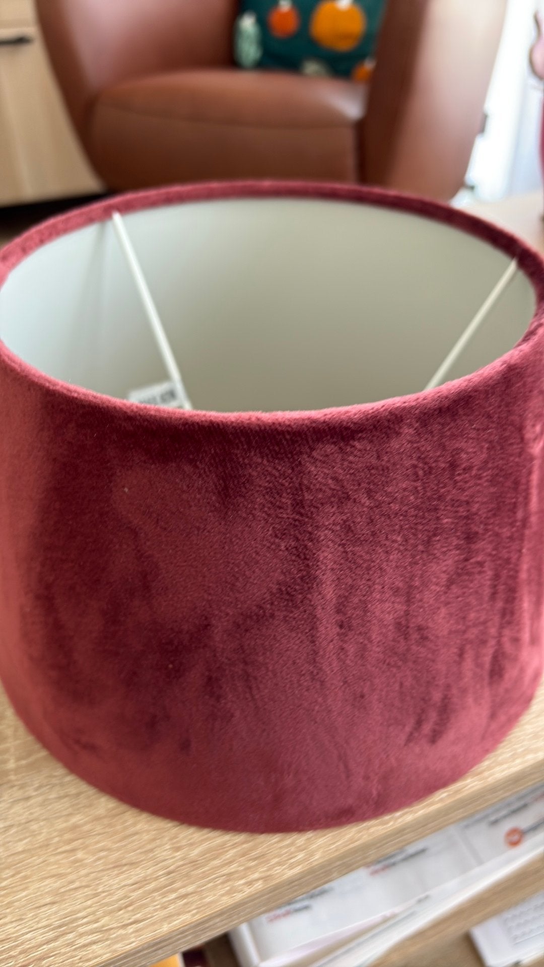 Lampenkap, Huis en Inrichting, Lampen | Lampenkappen, Ophalen, 14 cm, Gebruikt, Tafellamp