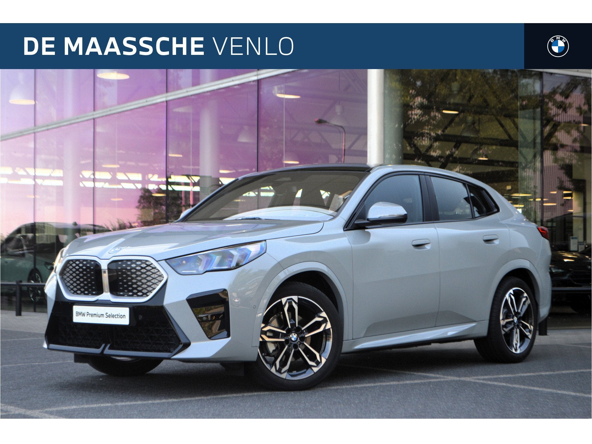 BMW iX2 eDrive20 M Sport / Panoramadak / Sportstoelen / Adap, Auto's, BMW, Metallic lak, Met garantie (alle), 24 min, Origineel Nederlands