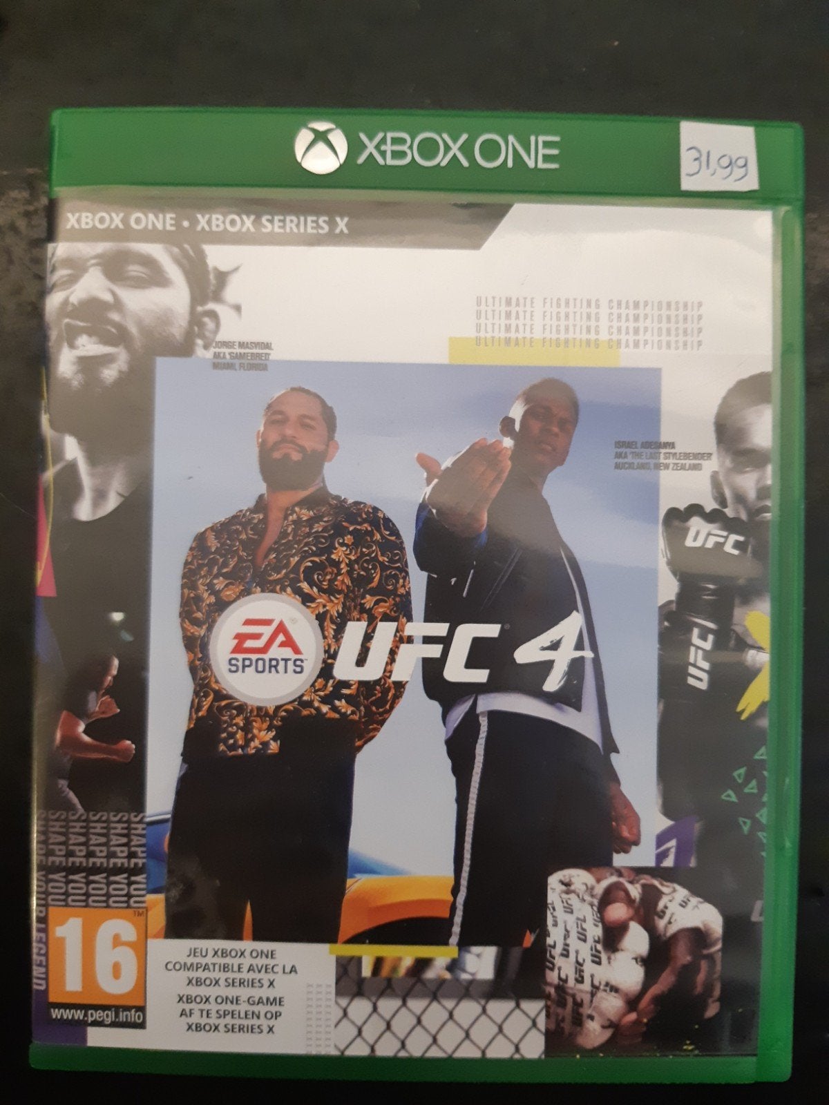 UFC 4 - Xbox One / Xbox Series X - Vechtsport Game, Electronic Arts Publishing, Vechten, 2 spelers, Ophalen of Verzenden