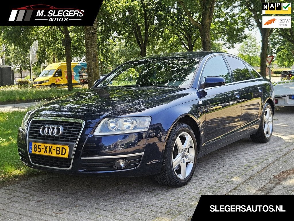 Audi A6 Limousine 2.8 FSI Pro Line Business*Automaat*NAP, Auto's, Audi, Gebruikt, 2773 cc, Blauw, Bedrijf