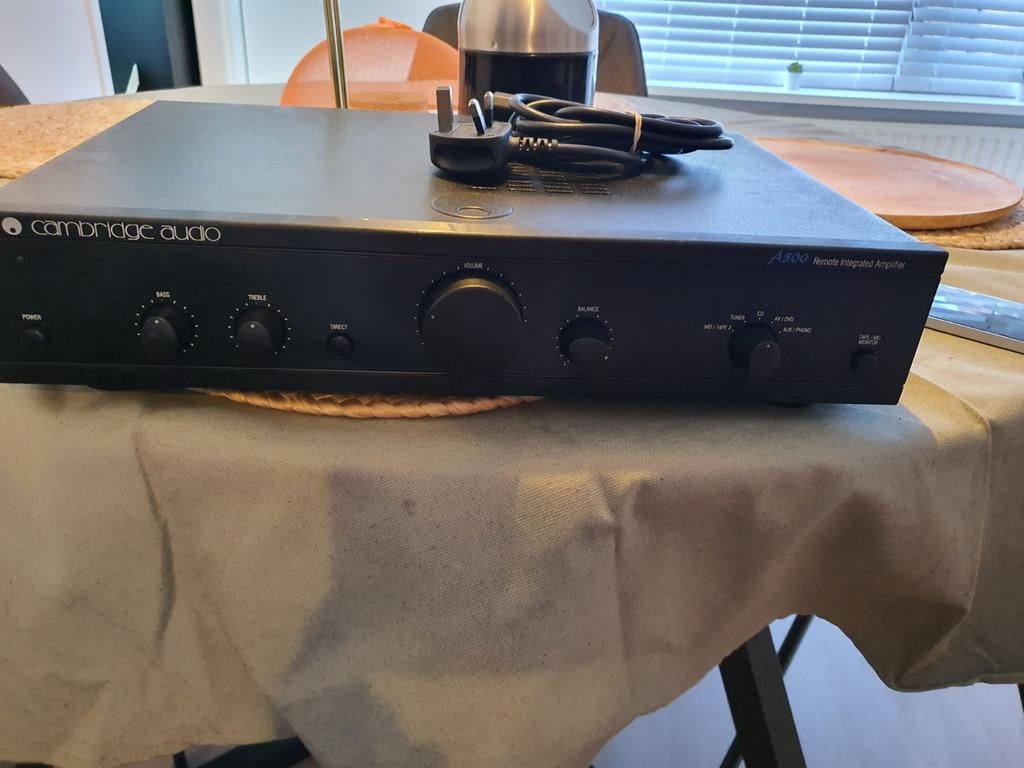 Cambridge Audio A500 Geïntegreerde Versterker, Audio, Tv en Foto, Versterkers en Receivers, Ophalen of Verzenden, Overige merken