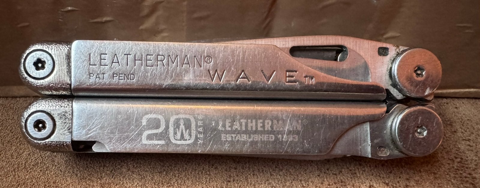 Limited Edition Leatherman 20th anniversary Wave, Ophalen of Verzenden, Zo goed als nieuw