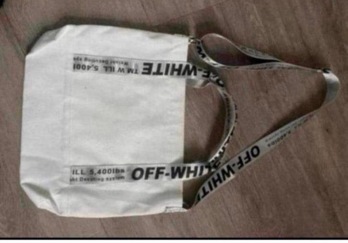 Off white tas laptop NIEUW, Ophalen of Verzenden, Nieuw, Zwart, Shopper