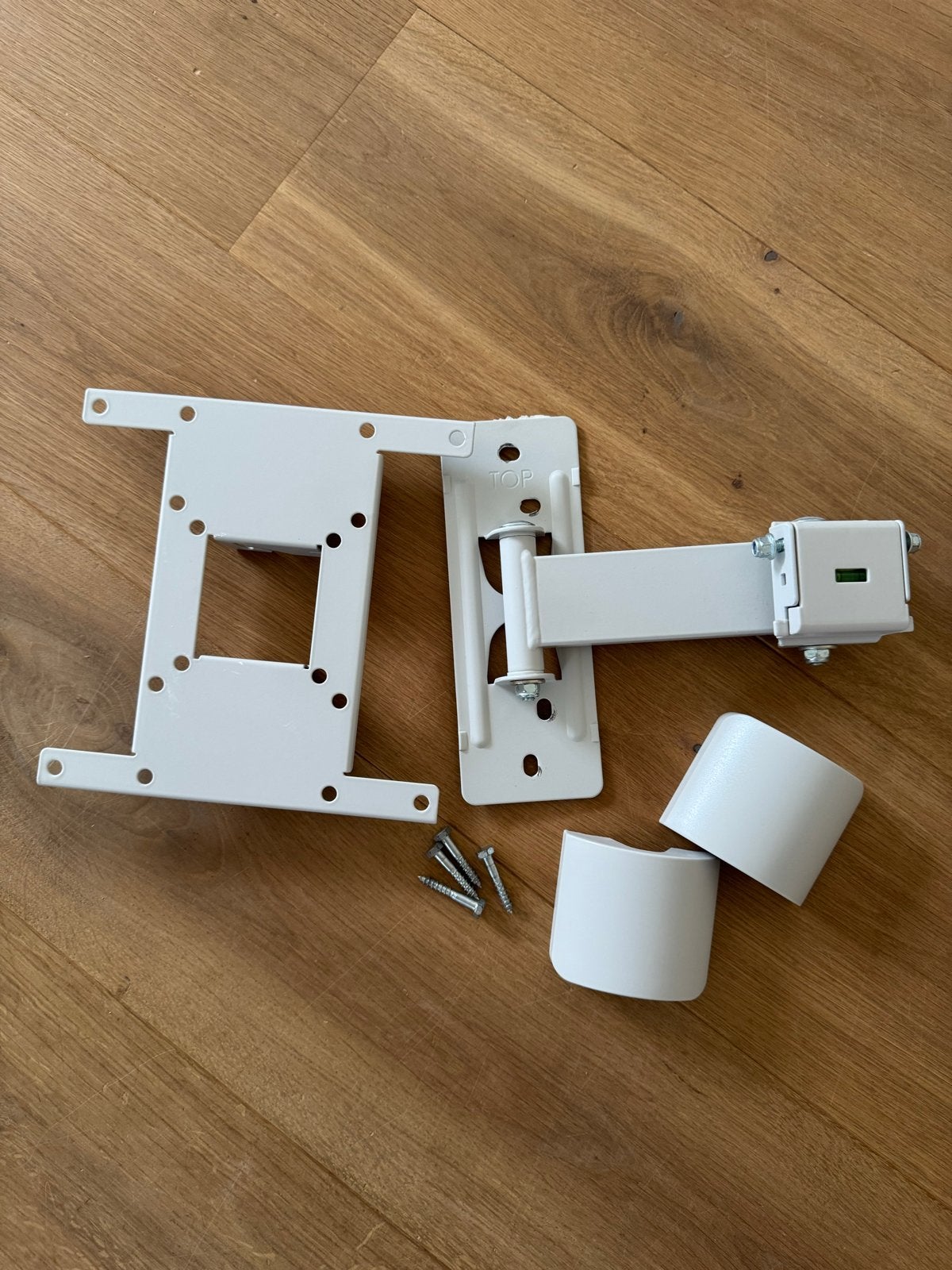 Witte tvbeugel uppleva ikea, Audio, Tv en Foto, Ophalen, Zo goed als nieuw