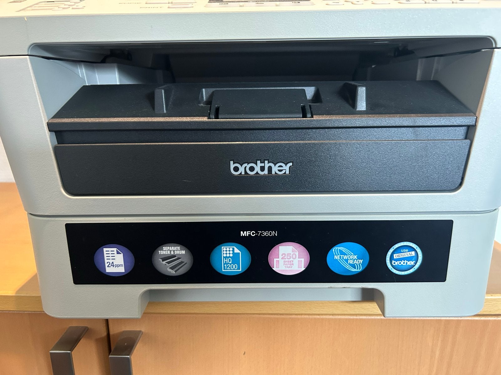 Brother MFC-7360N All-in-One Laserprinter, Computers en Software, Printers, Gebruikt, Faxen, All-in-one, Ophalen of Verzenden