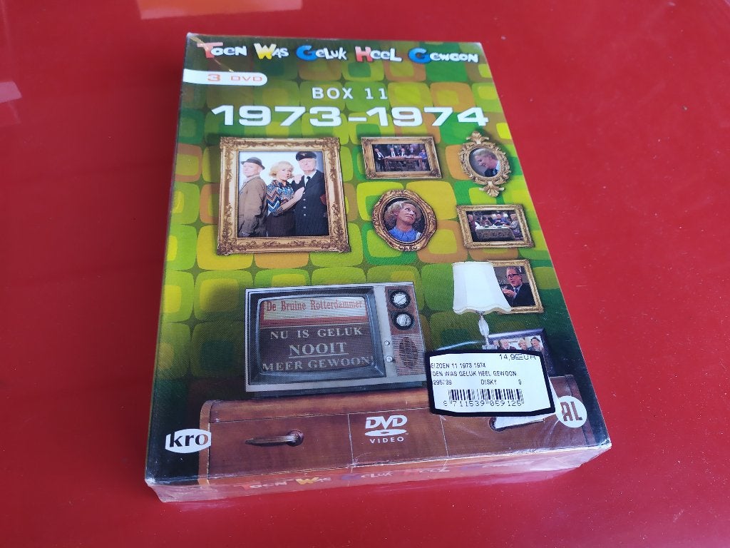 Toen was geluk heel gewoon - Box 11 - 1973-1974, Cd's en Dvd's, Dvd's | Tv en Series, Alle leeftijden, Ophalen of Verzenden, Zo goed als nieuw