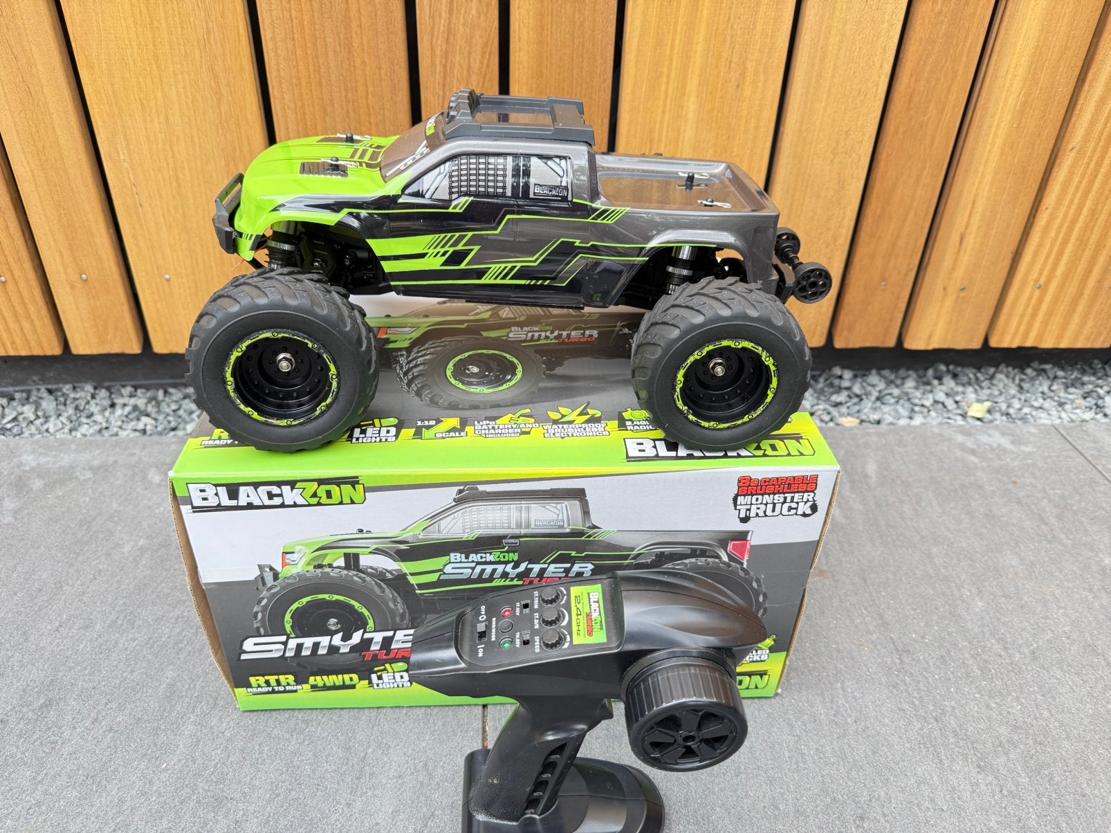 Blackzon Smyter RC auto 3s motor 1:10, Ophalen of Verzenden, Zo goed als nieuw, Onderdeel