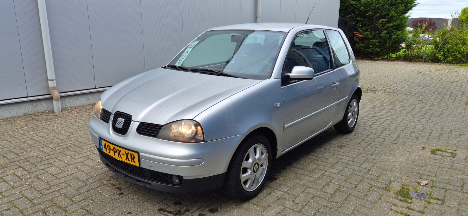 Seat Arosa 1.4 44KW 2004 Grijs 109dkm, Voorwielaandrijving, 31 €/maand, 4 stoelen, Bedrijf