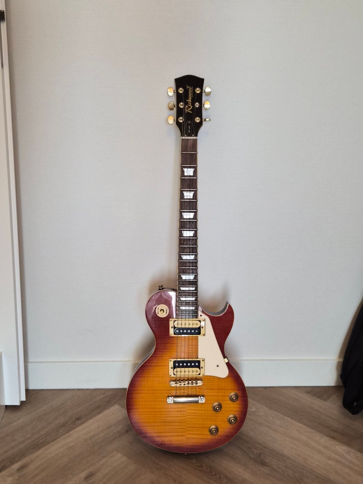 Richwood RE 125 en Ibanez Gio Gax30 elektrische gitaren, Ophalen, Gebruikt, Solid body, Overige merken