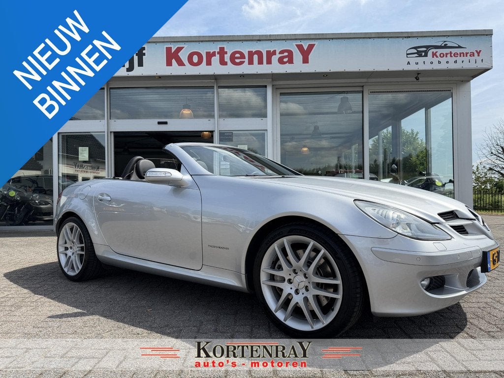 Mercedes-Benz SLK 200 K in nieuwstaat ,vol opties, en de hel, Automaat, Achterwielaandrijving, Gebruikt, 4 cilinders