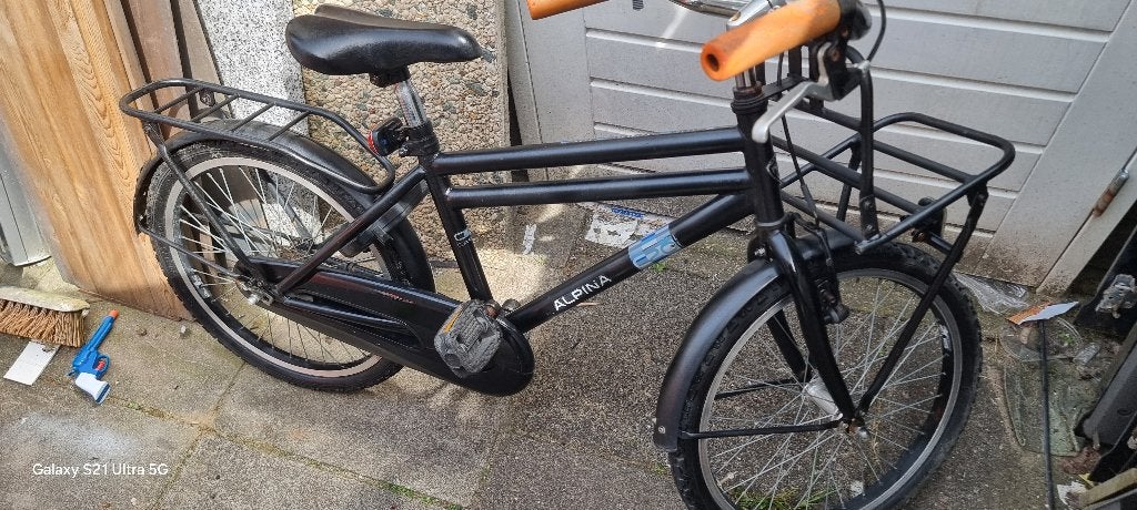Jongensfiets 20 inch merk ALPINA, Ophalen, Terugtraprem, Gebruikt, Alpina