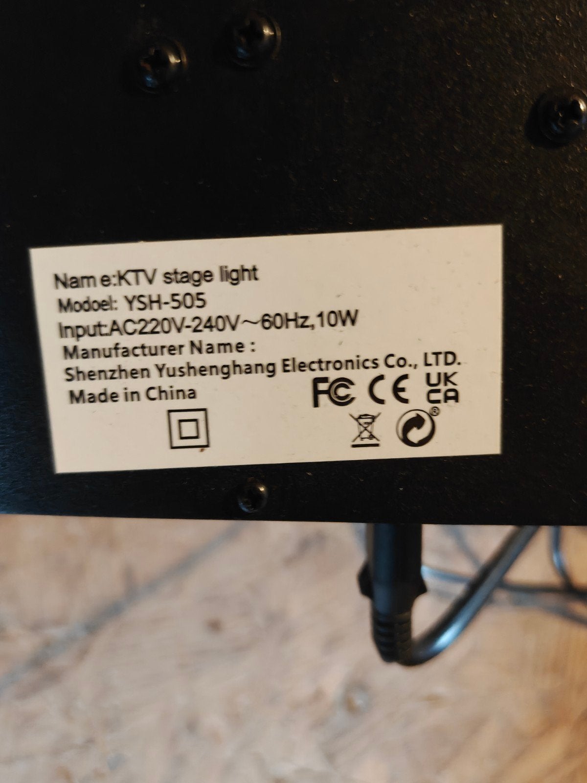 Laser Show Systeem - KTV Stage Light YSH-505, Ophalen of Verzenden, Gebruikt, Laser