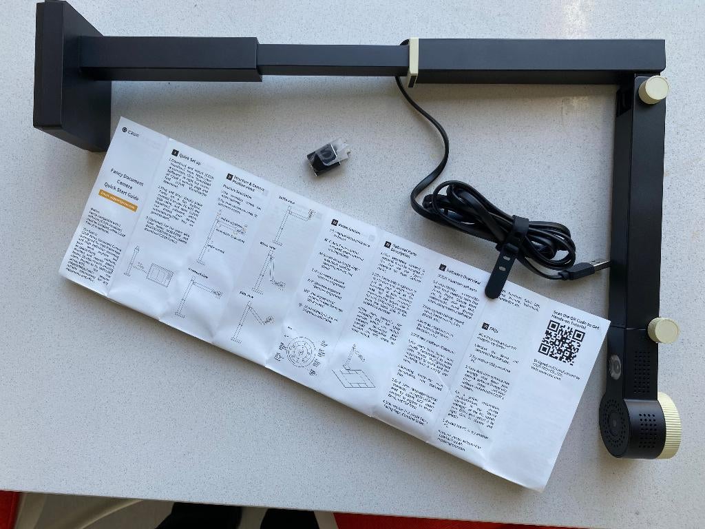 CZUR Fancy Document Camera, Audio, Tv en Foto, Fotocamera's Digitaal, Ophalen, Compact, Zo goed als nieuw, Overige Merken