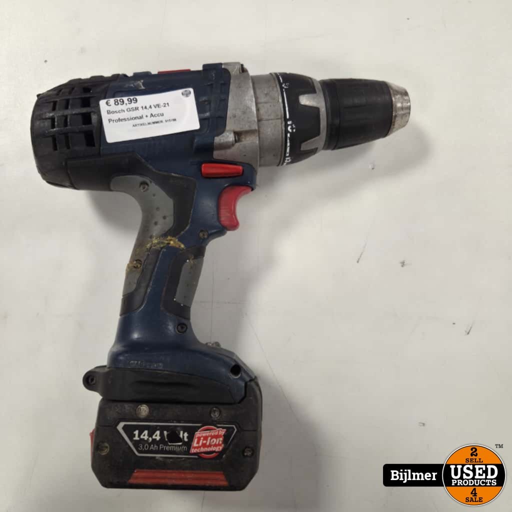 Bosch GSR 14,4 VE-21 Professional + Accu