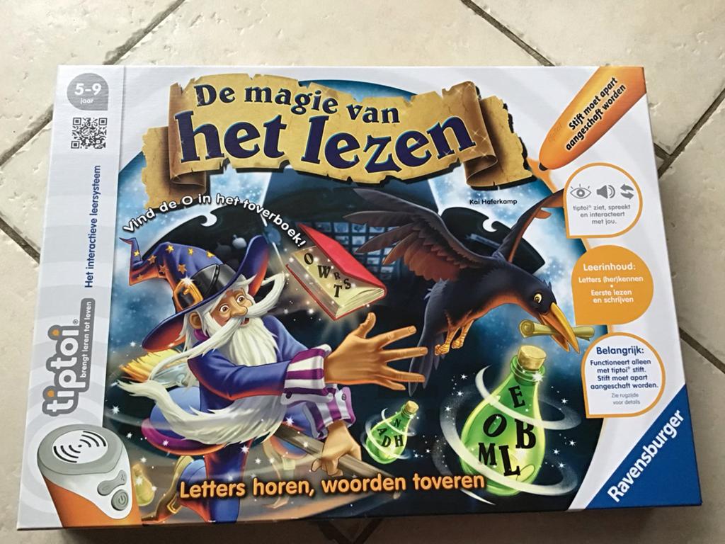 Tiptoi De Magie van het Lezen - Ravensburger, Een of twee spelers, Ophalen of Verzenden, Gebruikt