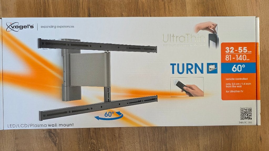 Vogels elektrische TV-beugel THIN RC-355, Ophalen of Verzenden, Nieuw