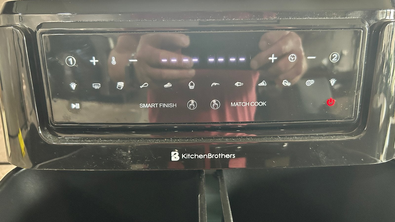 Foto 9 van KitchenBrothers Airfryer met dubbele manden