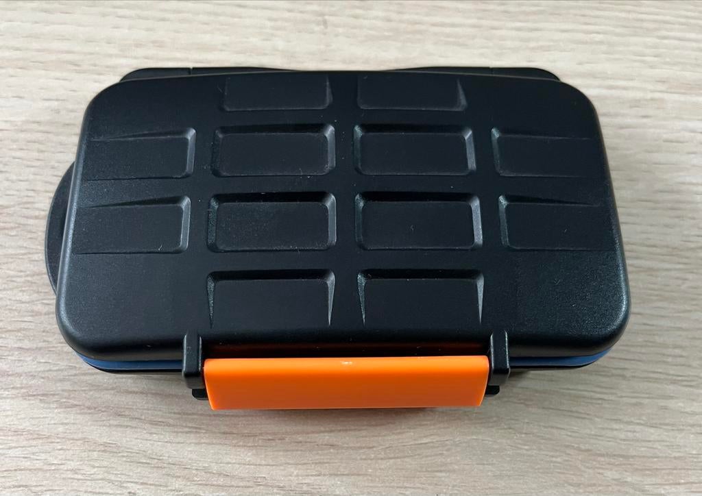 Compact Flash Card Reisetui - Bescherm je CF-kaarten, Audio, Tv en Foto, Fotografie | Geheugenkaarten, Ophalen, Zo goed als nieuw