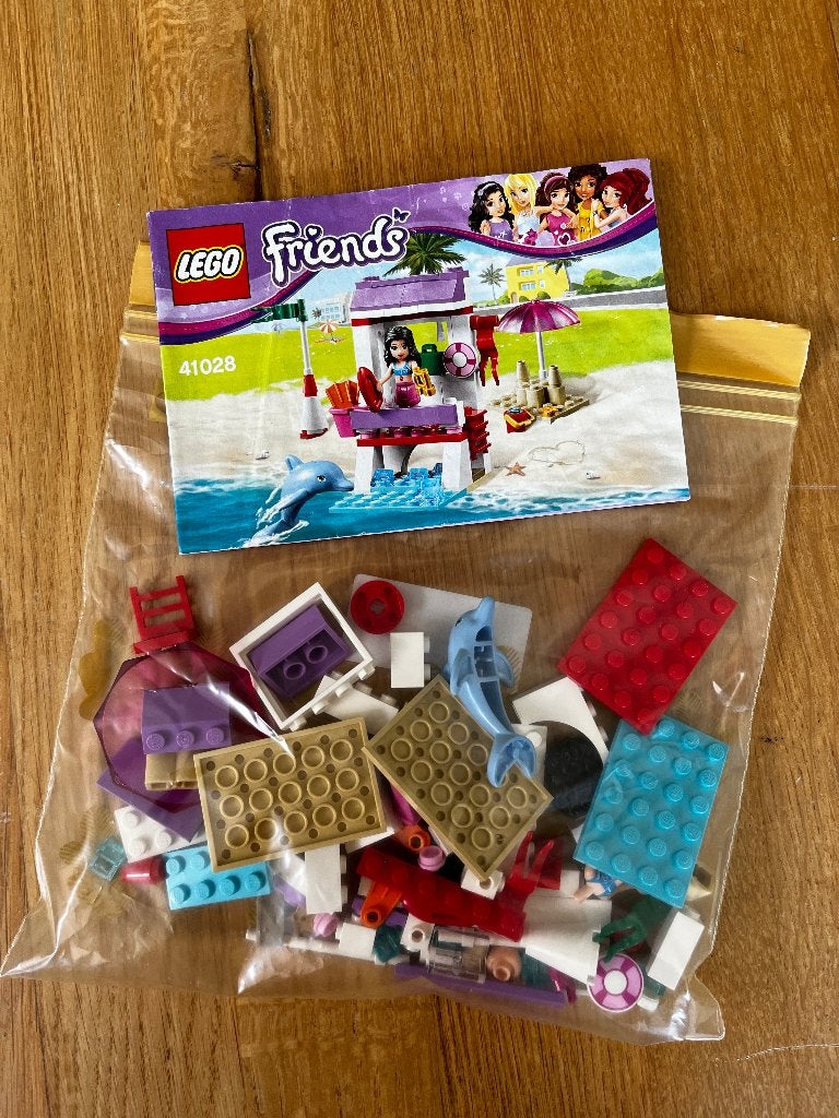 [41028] Lego Friends Emma's Reddingspost, Kinderen en Baby's, Gebruikt, Lego, Friends, Ophalen of Verzenden
