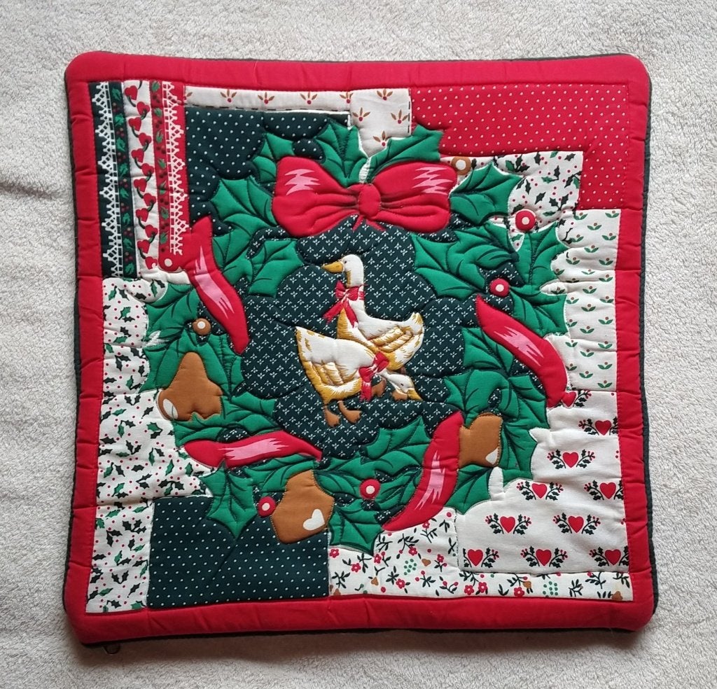 IKEA patchwork quilt kussen sloop, volgnr 19, Overige merken, Meerkleurig, Ophalen of Verzenden, Zo goed als nieuw
