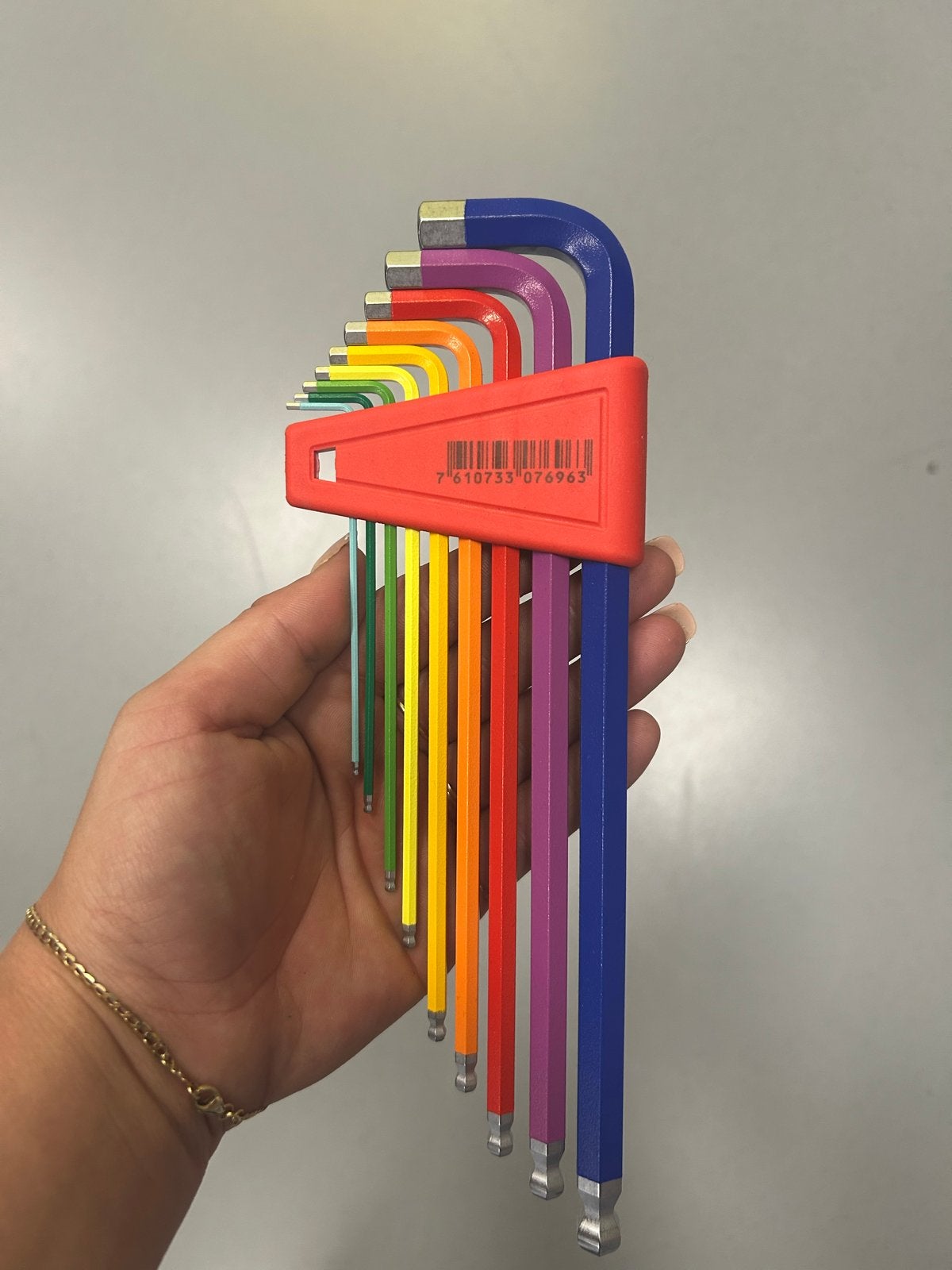 PB Swiss Tools Inbussleutelset - Regenboogkleuren, Verzenden, Nieuw, Inbusset, Overige merken