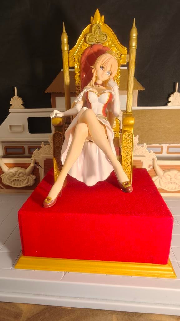 Food Wars Erina Nakiri Figuur op Troon Anime Manga, Ophalen of Verzenden, Zo goed als nieuw