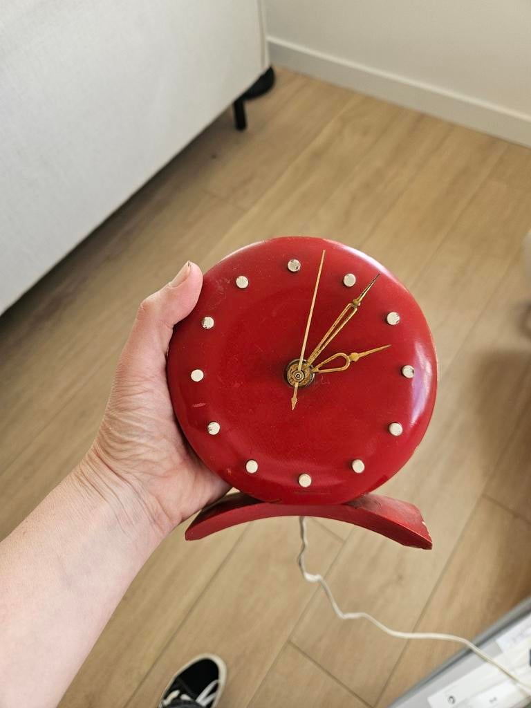 Vintage retro wekker, Huis en Inrichting, Woonaccessoires | Klokken, Ophalen of Verzenden