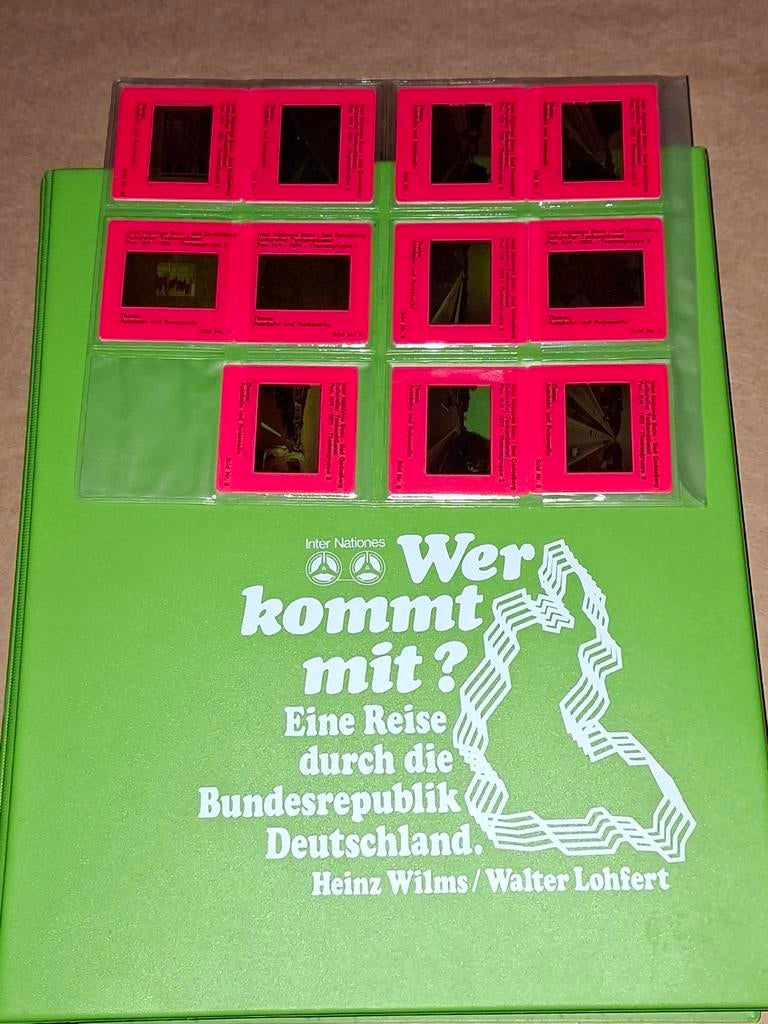 Dia's Wer Kommt Mit? Reis door Bundesreplubik Duitsland, Ophalen of Verzenden, Gebruikt