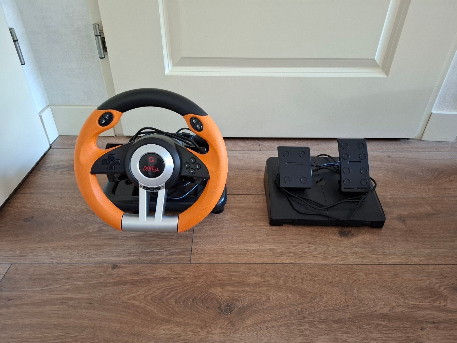 Speedlink Drift O.Z. Racing Wheel met Pedalen, Racestuur, Zo goed als nieuw, PC, Verstelbaar