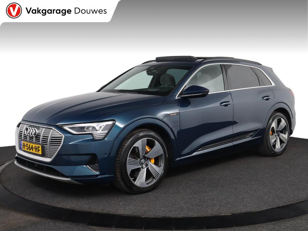 Audi e-tron e-tron 55 quattro advanced Pro Line Plus 95 kWh, Auto's, Audi, Automaat, 131 €/maand, 95 kWh, Blauw