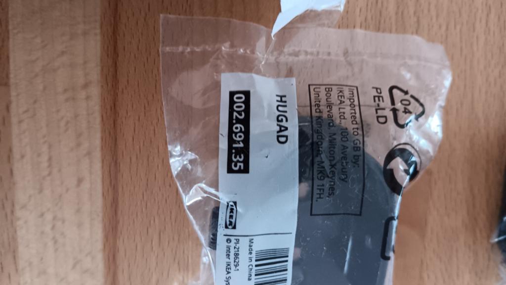 Ikea Hugad gordijnroede bevestiging 8x, Ophalen of Verzenden, Nieuw